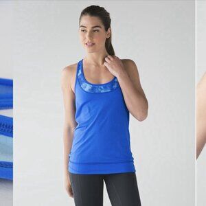 Lululemon Minimalist Tank~Pipe‎ Dream Blue Size 6